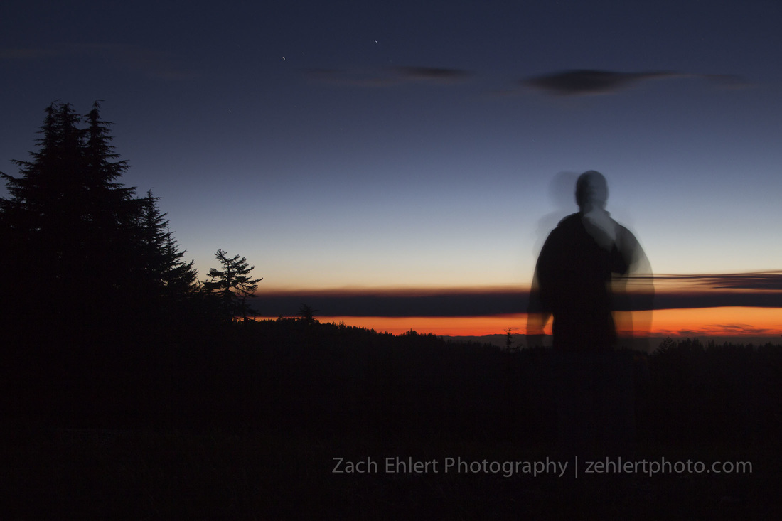 Between the Light (Self Portrait) by Zach Ehlert